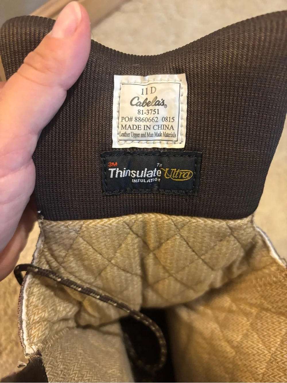 Cabelas rugged hunting